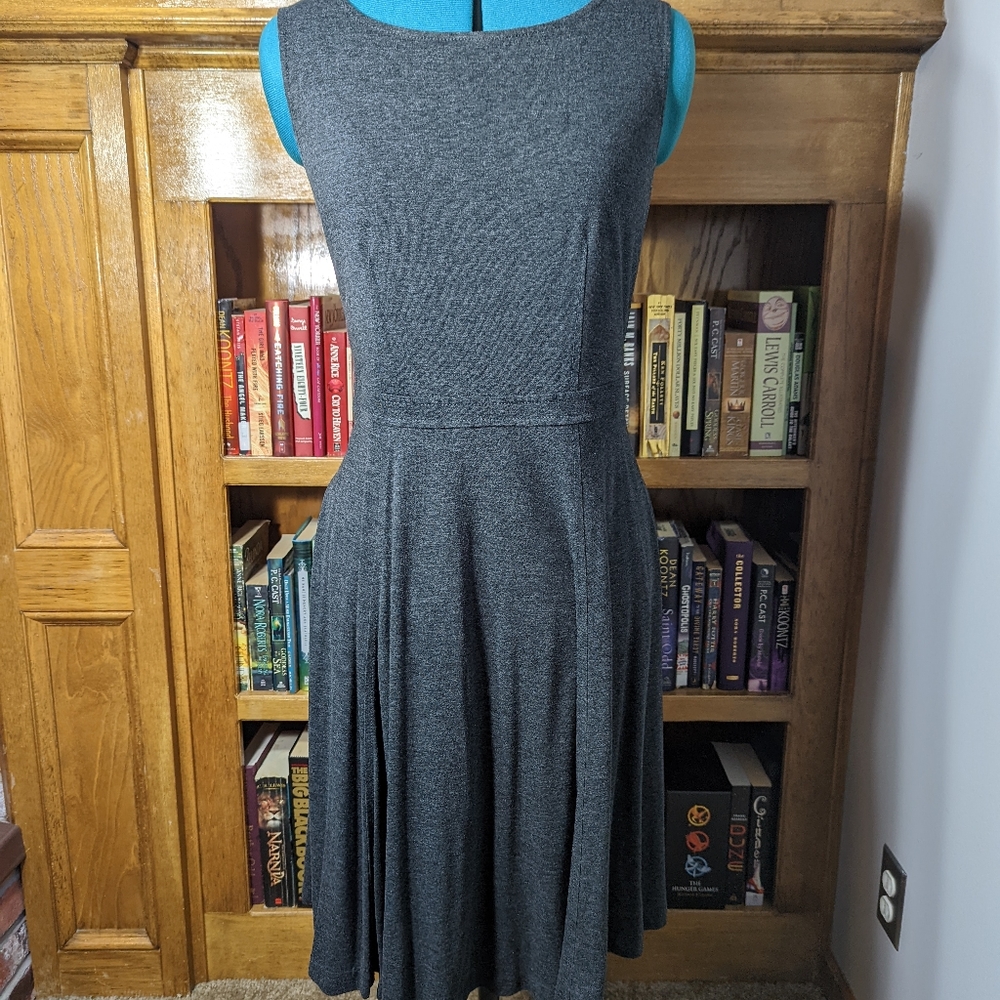 Loft Grey dress, size 6 (but fits size 10)